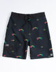 BILLABONG Sundays Mini Pro Little Boys Black Boardshorts (4-7) image number 1