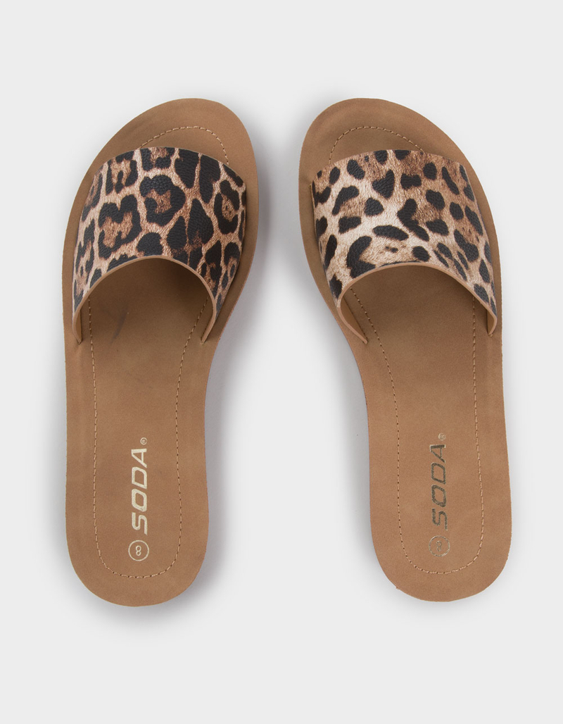SODA Comfort Womens Slide Sandals image number 4