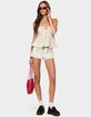 EDIKTED Izzey Polka Dot Strapless Babydoll Top image number 5
