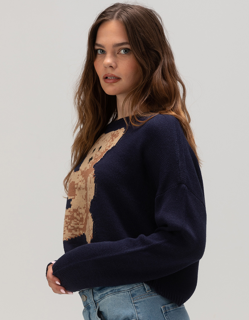 RSQ Womens Icon Bear Pullover Sweater image number 2