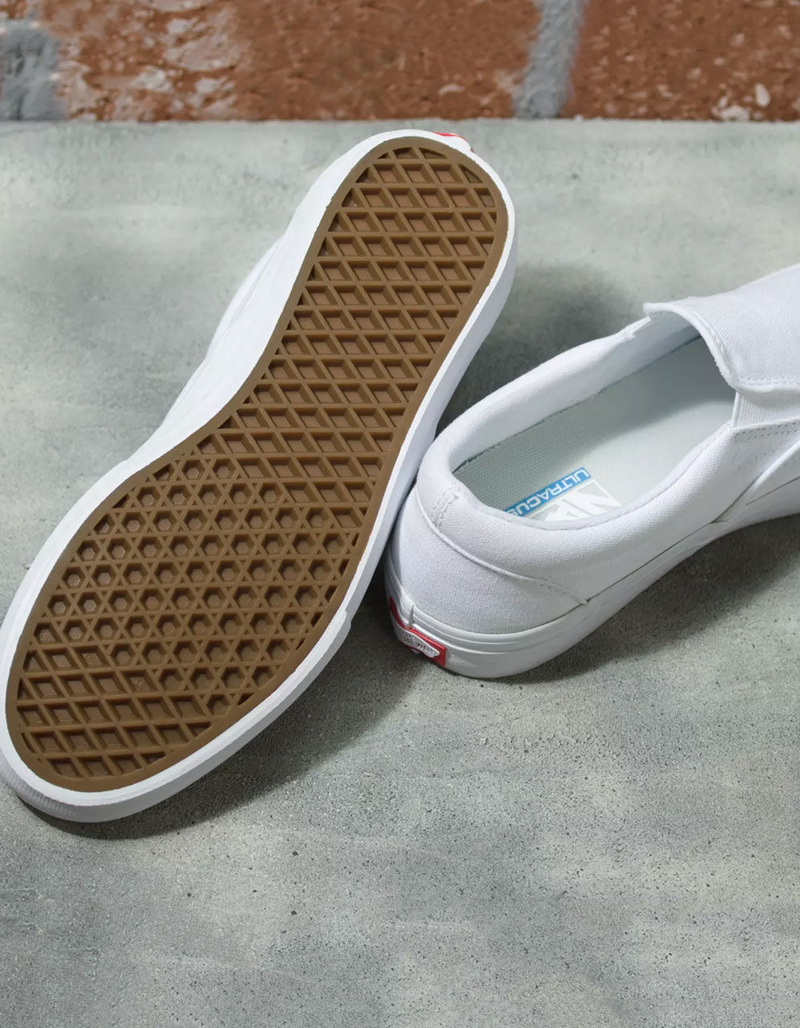 VANS Slip-On Pro White Shoes image number 3
