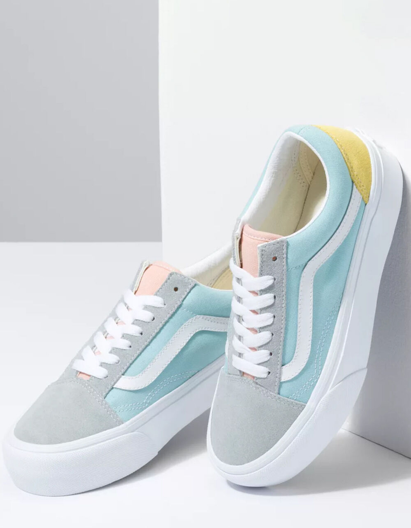 VANS Color Block Old Skool Womens Shoes image number 3