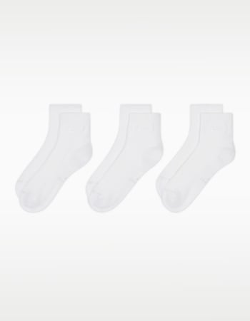 NIKE Everyday Elevated Embroidered Swoosh Womens Ankle Socks Alternative Image