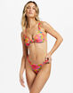 BILLABONG Sunny Coast Ruched Bandeau Bikini Top image number 1