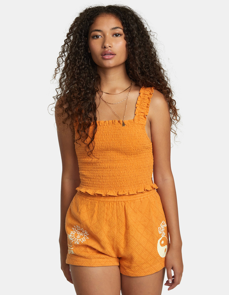 RVCA Terrace Womens Crop Tank Top image number 0