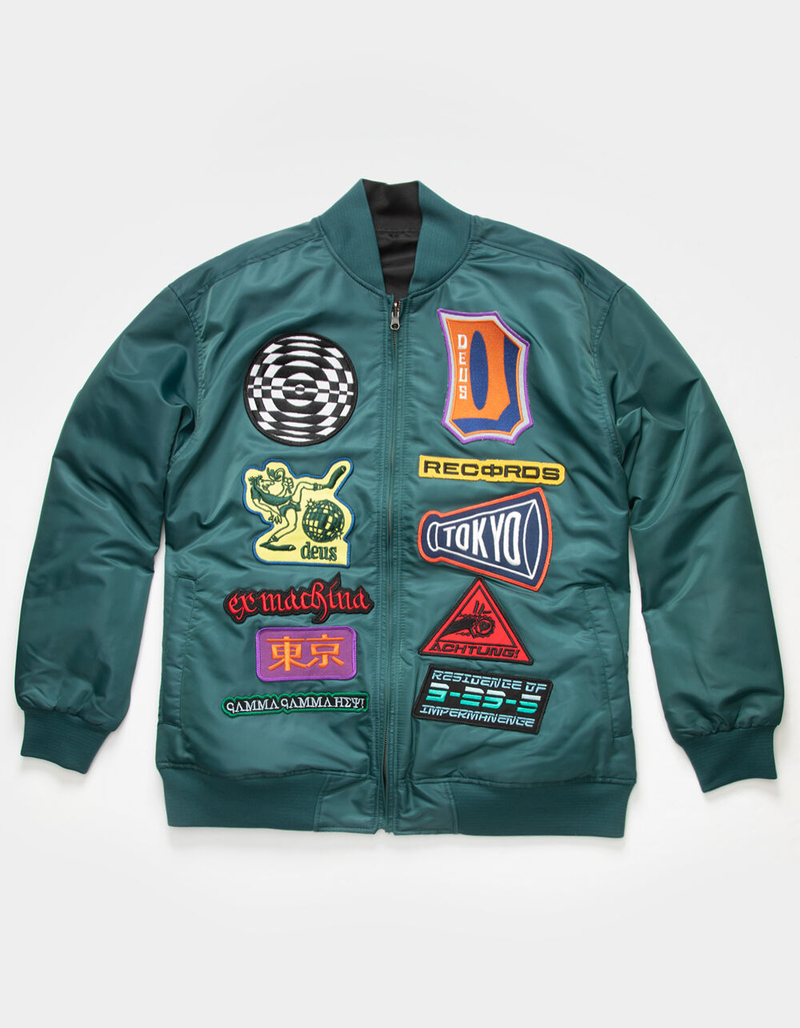DEUS EX MACHINA Genre Wars Mens Bomber Jacket - BLKTU | Tillys