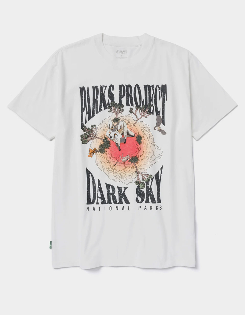 PARKS PROJECT Joshua Tree Dark Sky Mens Tee image number 0
