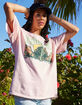 FULL TILT Death Valley Womens Oversized Tee image number 1