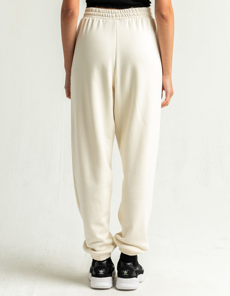 ADIDAS Relaxed Womens No-Dye Jogger Sweatpants image number 3