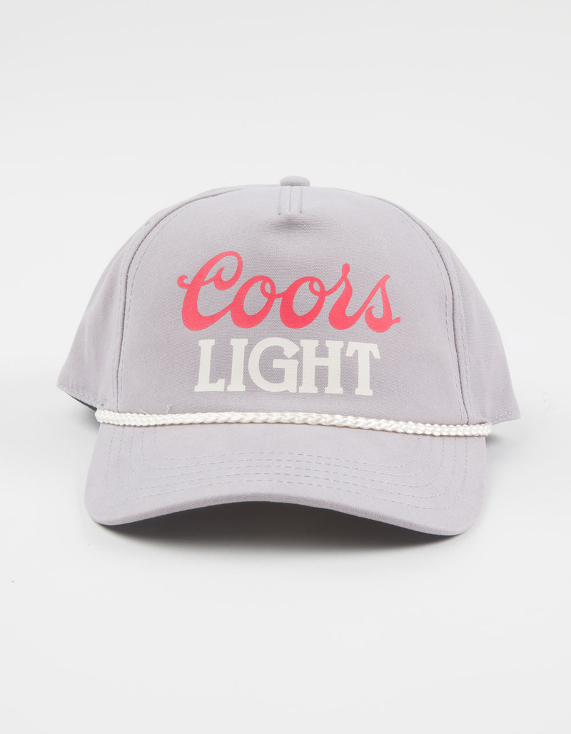 AMERICAN NEEDLE Coors Light Snapback Hat image number 1
