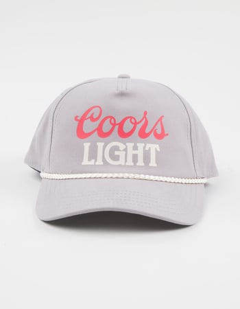 AMERICAN NEEDLE Coors Light Snapback Hat Alternative Image