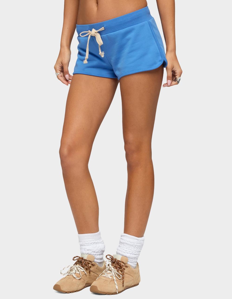 EDIKTED Celiah French Terry Shorts image number 1