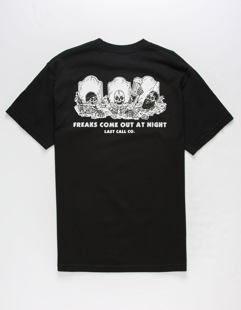 LAST CALL CO. Freaks Mens T-Shirt image number 0