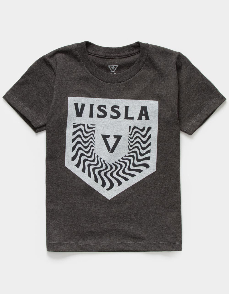 VISSLA Shredder Emblem Little Boys T-Shirt (4-7) image number 0