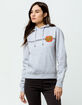 SANTA CRUZ Classic Dot Heather Gray Womens Sweatshirt image number 2