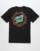SANTA CRUZ Ring Rose Dot Mens Tee image number 1