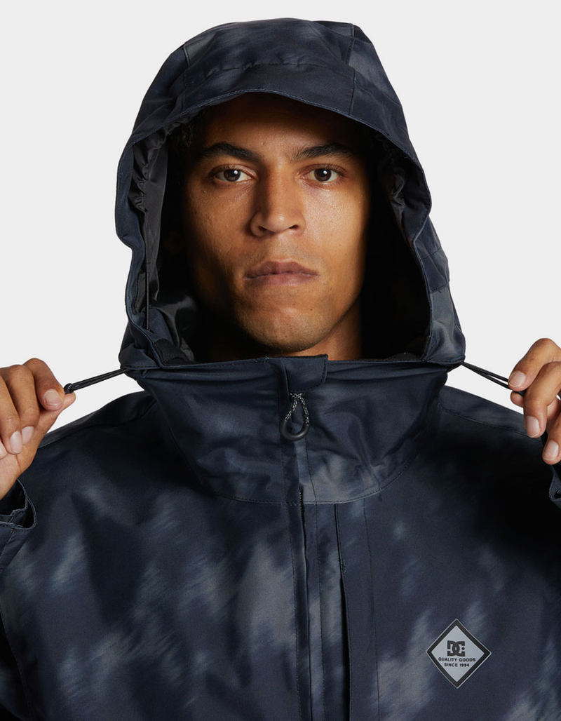 DC SHOES Basis Print Mens Snow Jacket image number 2