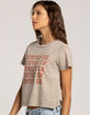 FULL TILT Country On Womens Crop Tee image number 2