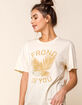 AMUSE SOCIETY Frond Womens Tee image number 1