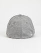 RVCA Scores Heather Gray Mens Flexfit Hat image number 2