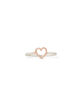 PURA VIDA Open Heart Ring image number 1