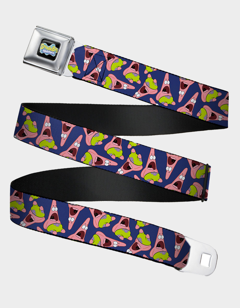 BUCKLE-DOWN x SpongeBob SquarePants Patrick Starfish Seatbelt Belt image number 0