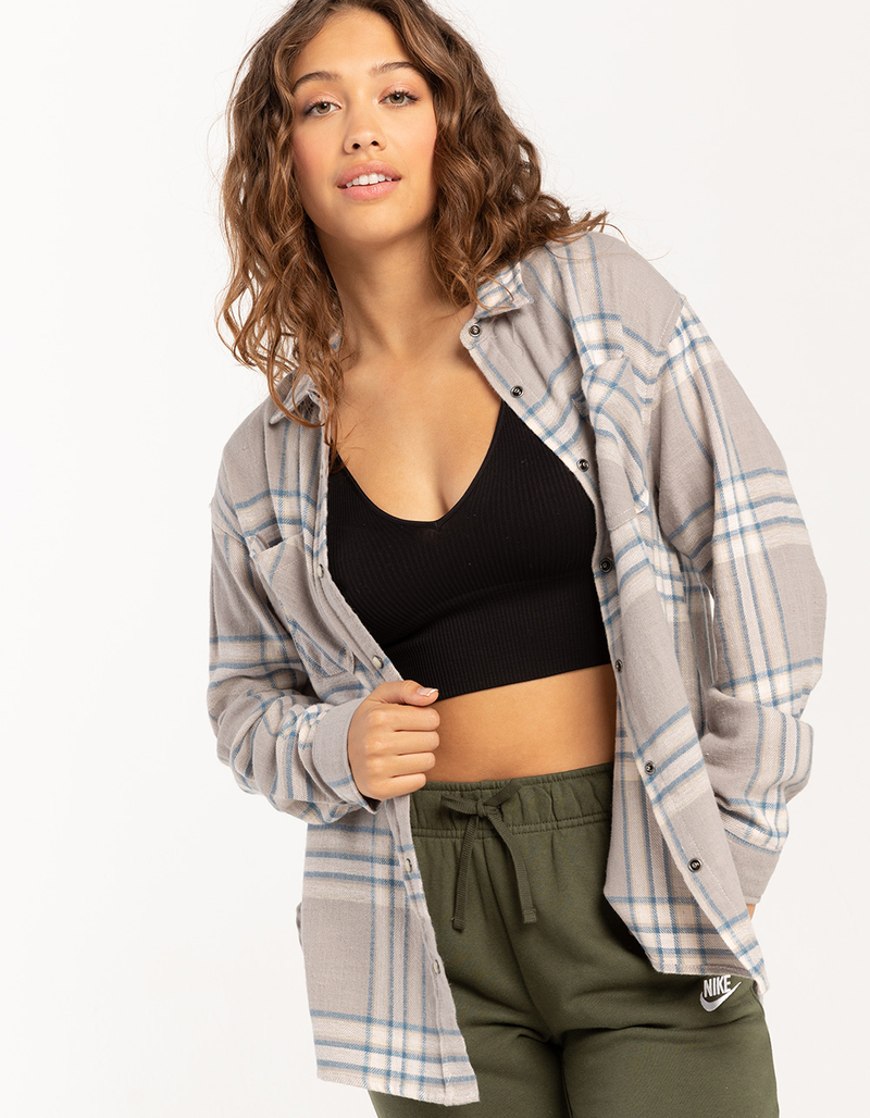 RSQ Womens Basic Flannel image number 1