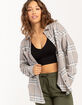 RSQ Womens Basic Flannel image number 2