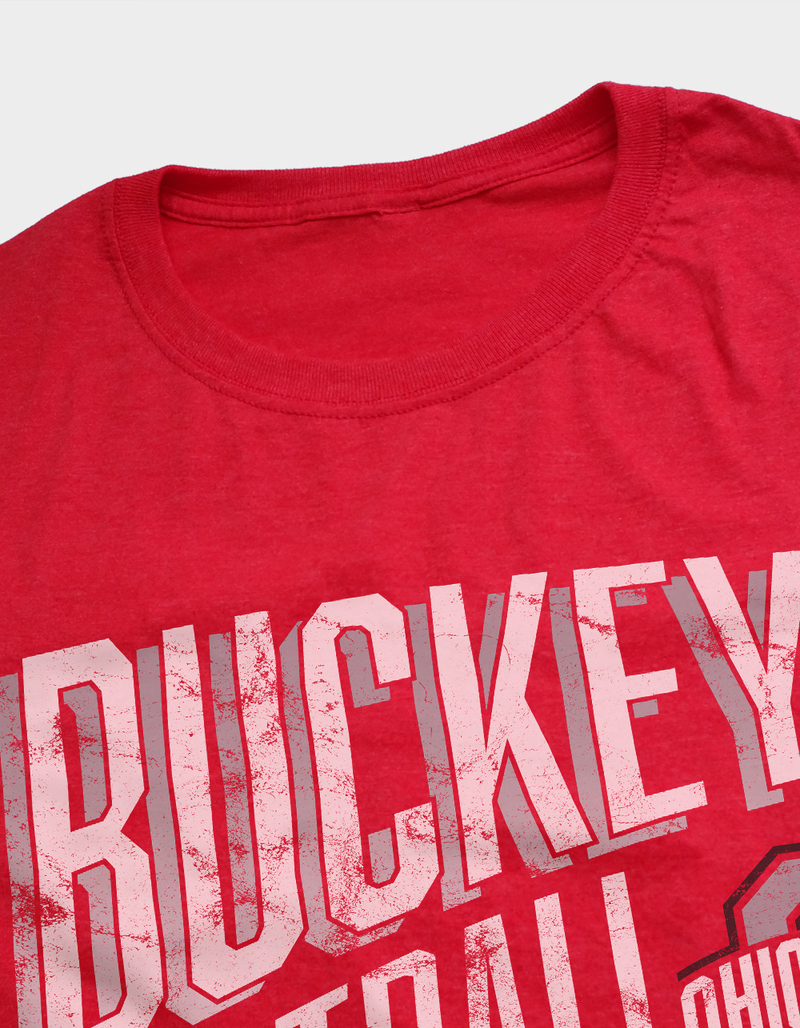THE OHIO STATE UNIVERSITY Buckeyes Spirit Gradient Football Mens Tee image number 2