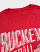 THE OHIO STATE UNIVERSITY Buckeyes Spirit Gradient Football Mens Tee image number 3