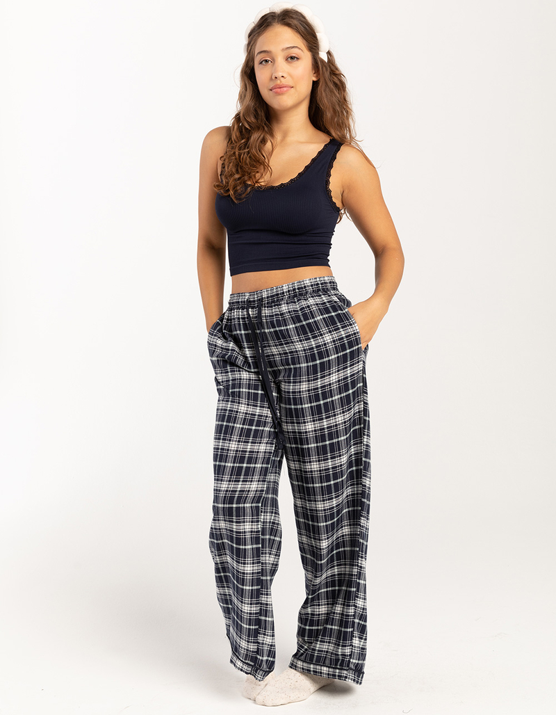 FULL TILT Plaid Womens Pajama Pants image number 5
