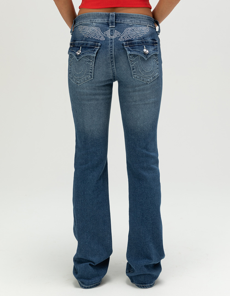 TRUE RELIGION Becca Crystal Wing Womens Bootcut Jeans image number 2
