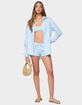 EDIKTED Yaffa Gingham Shorts image number 5