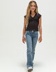 RSQ Girls Polka Dot Mesh Top image number 4