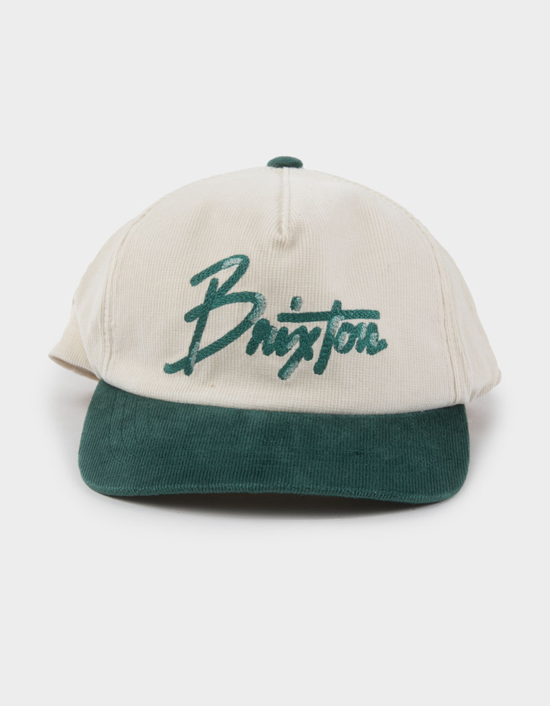 BRIXTON Corduroy Snapback Hat image number 1