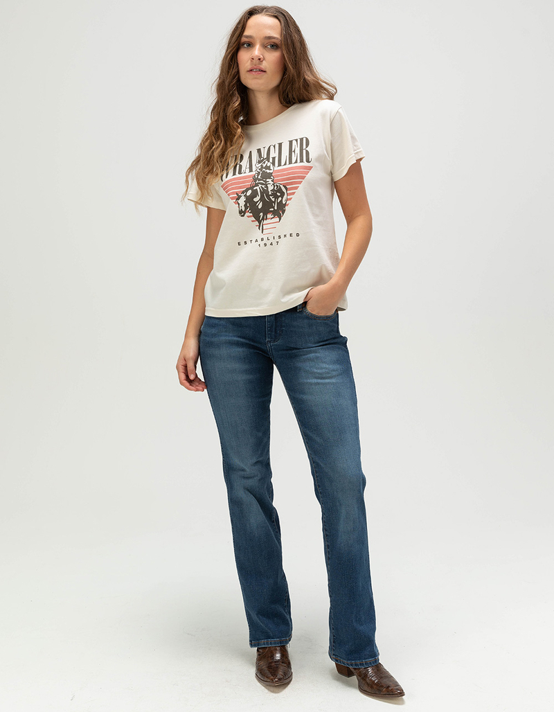 WRANGLER Womens Low Rise Bootcut Jeans image number 0