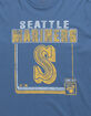 47 BRAND Seattle Mariners Boarderline Mens Tee image number 3
