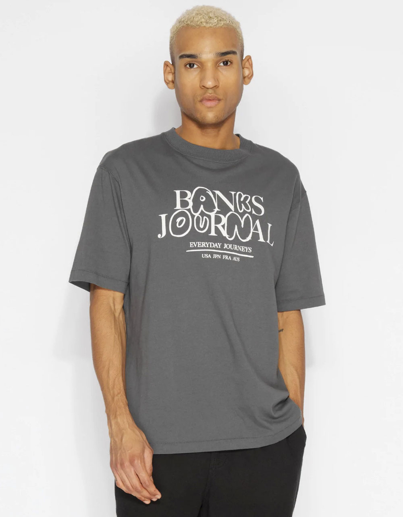 BANKS JOURNAL Burr Mens Tee image number 1
