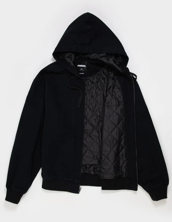RSQ Mens Oversized Hooded Twill Jacket Alternative Image