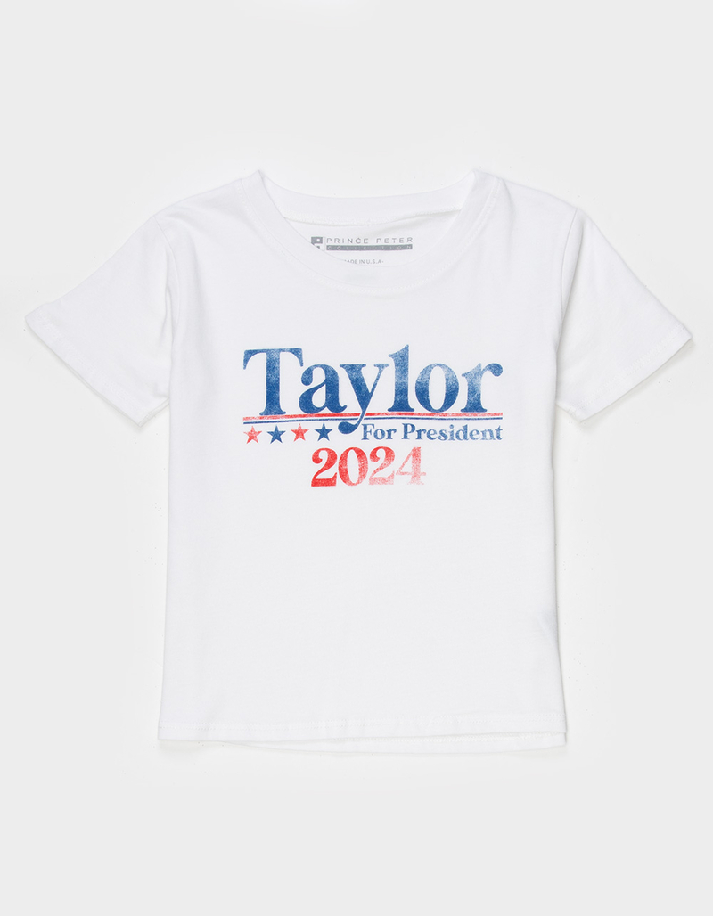 PRINCE PETER Taylor For President Girls Tee image number 0