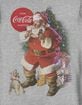 COCA-COLA Santa Puppy Unisex Crewneck Sweatshirt image number 2