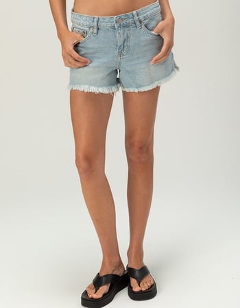 RSQ Womens Mid Rise Vintage Shorts Alternative Image