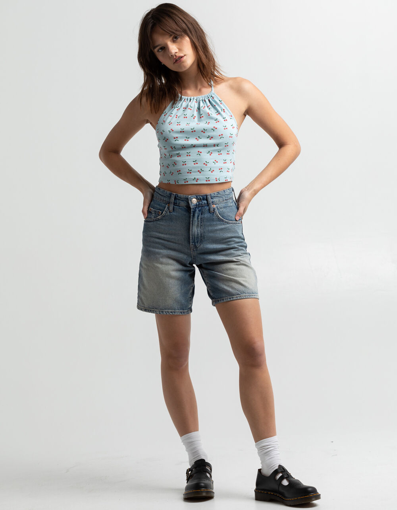 FULL TILT Cherry Womens Halter Top  image number 3