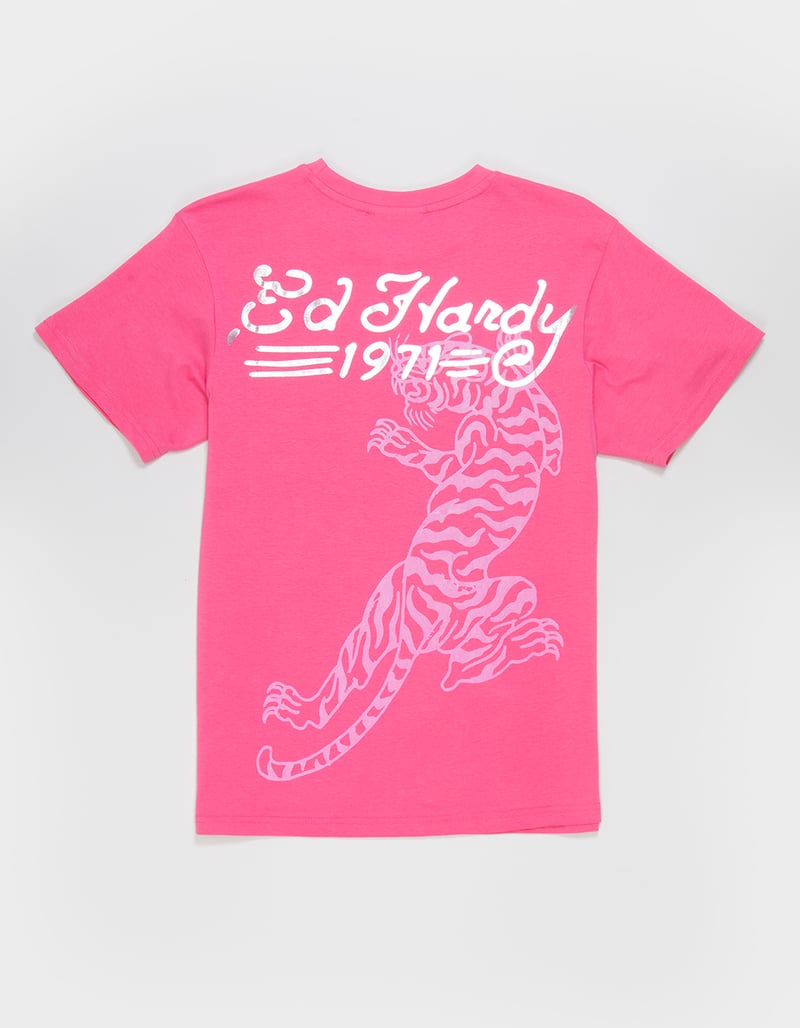 ED HARDY Tiger Face Girls Tee image number 1