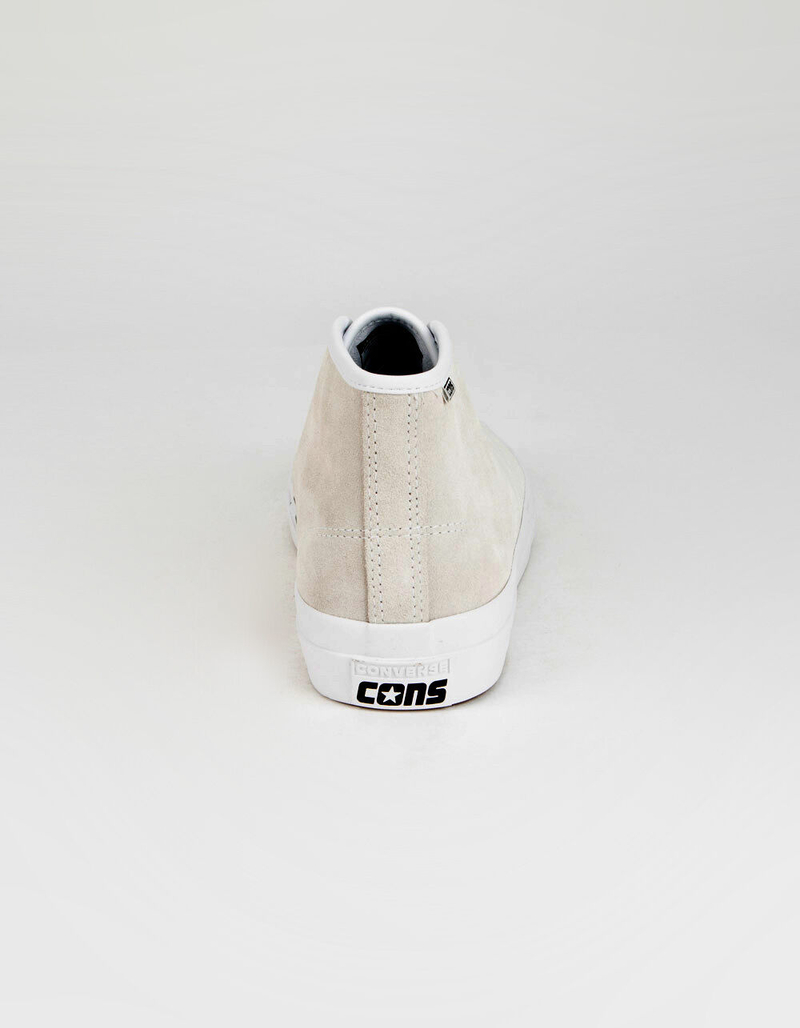 CONVERSE Jack Purcell Mid Mens White Shoes image number 3