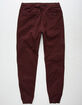 CHARLES AND A HALF Mens Twill Jogger Pants image number 5