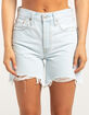 LEVI'S 501 Mid Thigh Womens Denim Shorts - Fade Off image number 2