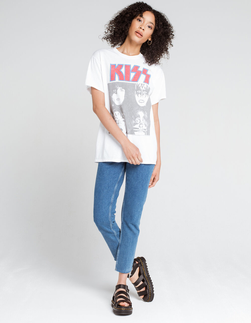 KISS Kiss Band Womens Boyfriend Tee image number 4