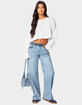 EDIKTED Bandana Bliss Low Rise Jeans image number 5