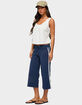EDIKTED Edyth Tie Front Cotton Tank Top image number 4